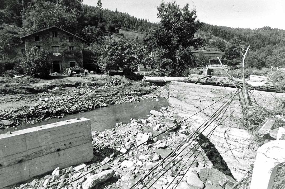 Museo del Nacionalismo Vasco. Inundaciones 1983