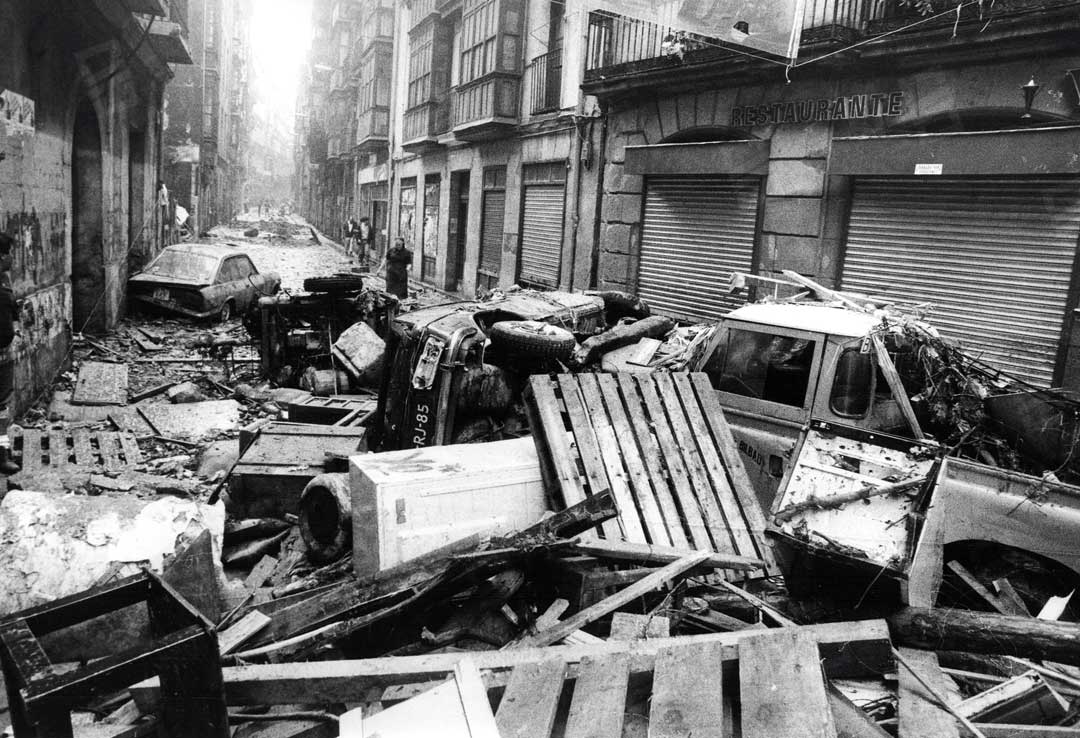 Museo del Nacionalismo Vasco. Inundaciones 1983