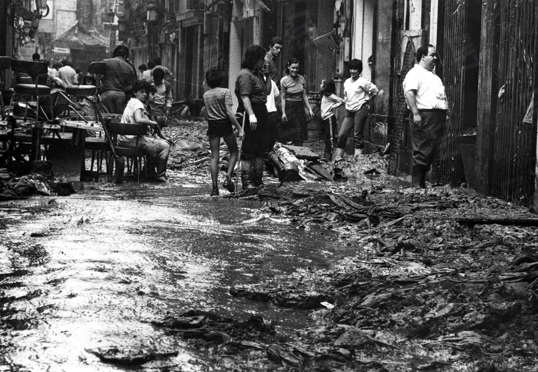 Museo del Nacionalismo Vasco. Inundaciones 1983