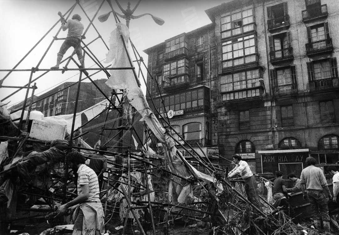 Museo del Nacionalismo Vasco. Inundaciones 1983